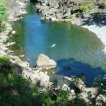 Swimming in the River Pool