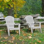 Chairs in Camping Area